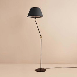 Opviq Lámpara de pie AYD-3478 Antracita y Negro